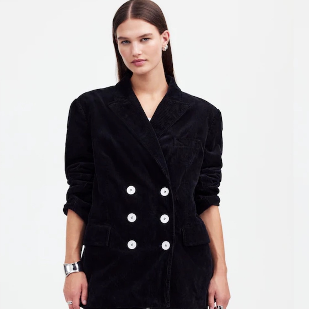 Alexa Chung for Madewell Corduroy Blazer